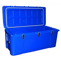 Blue 120Litre Premium Plastic Coolers for Hunting Camping