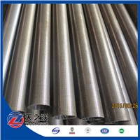 V wire wrap screens/johnson wire screen pipe factory