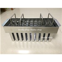stainless steel popsicle mold tray commericial use manual type