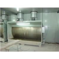 water curtain paint spray booth