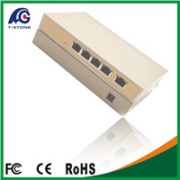 5 port 10/100 ethernet switch 4 port poe switch for hikvision's DS-2CD2032-I