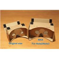5.7" Screen Google Cardboard Virtual reality 3D glasses Cardboard with NFC For Note2