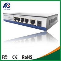 CCTV power over ethernet poe switch 48v 2A output 15.4w per port (TSD-PSE104F)