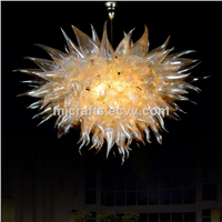 Modern blowing art decorating lighting murano glass chandelier