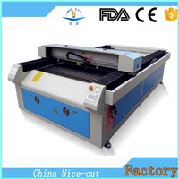 NC-C1325 processing wool machinery fabric laser cutting machine