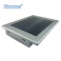 17'' industrial touch panel pc rs232*4/usb2.0*4/rj45*2