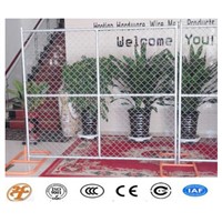 Galvanized Chain Link Temporary Fence For Protection