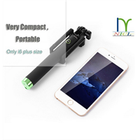 promotional gift foldable bluetooth monopod selefie stick for iPhone 6 5 Samsung Android U