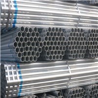 China manufacture round metal astm a123 galvanized steel pipe price