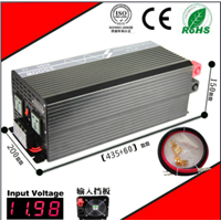800W DC-AC Inverter 12VDC or 24VDC to 110VAC or 220VAC Pure Sine Wave Inverter