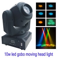 10w led moving head gobo led light for DJ Bar Club Disco Lights