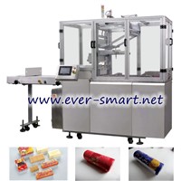 Automatic X-Fold on-Edge Biscuit Wrapping Machine