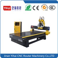 High Quality Pneumatic Multi-heads Woodworking Cnc Router;Pneumatic Two Heads Cnc Router