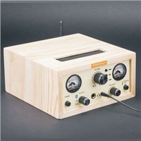 Classic Wooden Case Multi-Functions Vacuum Tube Headphones Amplifier