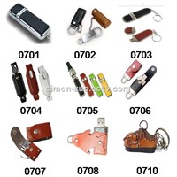 Promotional Items Factory Price Leather USB 2.0 3.0 Flash Drive, Stick, Disk