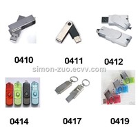 Factory Price Rotary Swivel USB 2.0 3.0 Flash Drive, USB Stick, USB Disk