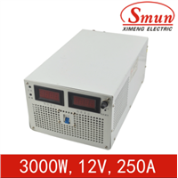 3000W 12VDC Single Output Switching Power Supply (S-3000 With Selected Input)