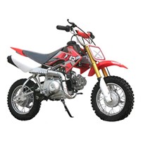 70cc Red 2-Stroke Gas Motorized Mini Dirt Pit Bike