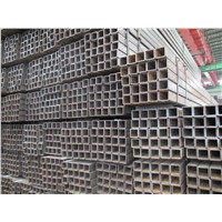 building material black square pipe made in Tianjin
