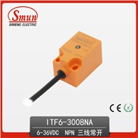 Inductive Proximity Switch 6-36VDC Sensor Three-Wires DC PNP No with 8mm Detection Disatance