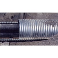 Semicircle galvanized corrugated steel pipe culvert