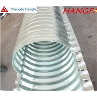 Flange type galvanized corrugated steel pipe culvert