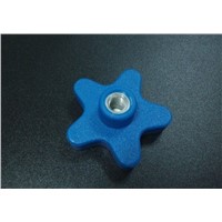 blue plastic hardware protector 48mm female knob with M10 nut