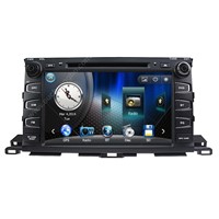 Ouchuangbo Toyota Highlander 2015 DVD stereo radio navigation
