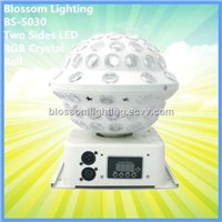 Two Sides LED RGB Crystal Ball (BS-5030)