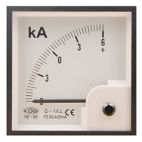High quality professional Square type BE-96 DC4-20mA +-6KA analog ac dc ampere meter