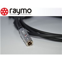 lemo 5 pin plug IP 68 waterproof connectors and cables underwater connector cable FGG.0K.305.CLAD