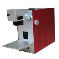 New design portable fiber laser marking machine on metal and non-metal material, cheap price