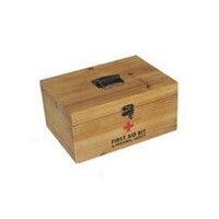 Wooden Medicine Storage Box