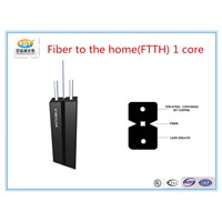 fiber to the home aerial drop cable(1core indoor FTTH)