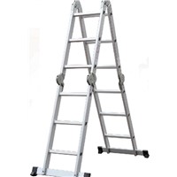 16 steps aluminium ladder