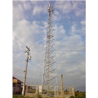 3legged tubular communication tower