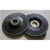 Abrasive fiberglass cloth grinding wheels