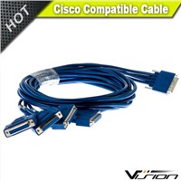 10FT CAB-HD4-232FC for Cisco High Density RS-232 Splitter Cable