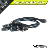 3FT CAB-OCTAL-MODEM Cisco 8 Lead DB25 Octal Cable