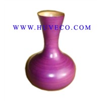 High Quality Vietnam Handmade Bamboo Vase BCV343