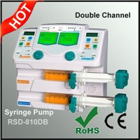 Hospital Use Double Channel Syringe Pump