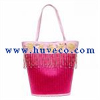 Ladies' Fashion Handmade Bamboo Handbag HB078