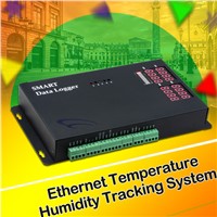 Ethernet Temperature Humidity Tracking System rs485 data logger