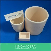 Alumina Corundum Ceramic Crucible For Gold Melting/INNOVACERA