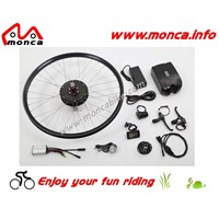 Electric Bike Parts with 36V 10A Frog Battery,350W 36V Brushless Motor