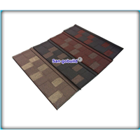 Factory Wholesale Colorful Stone Coated Metal Roof Tile Price