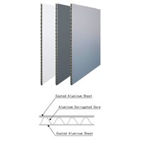 cheap good corrugated aluminum composite panel