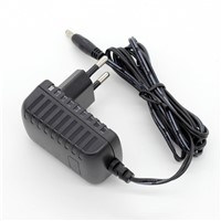 12W Switching Power Adapter 12V1a AC/DC Adapter with EU Plug