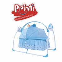 PPIMI Electric Baby Rocking Bed Soothing Motions Cradle