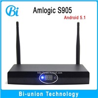 2015 hot selling android 5.1 tv box XBMC dual wifi lcd screen Amlogic s905 m8 pro all over the world